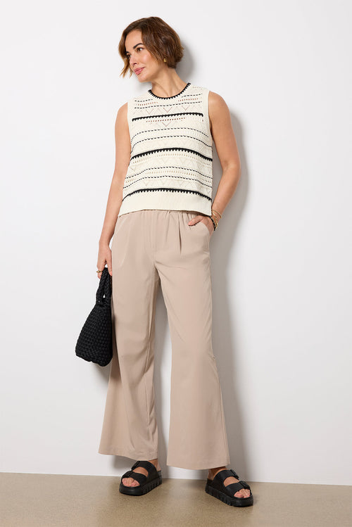 Kayson Wide Leg Trouser 29.5`