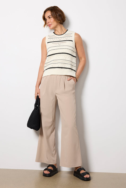 Kayson Wide Leg Trouser 29.5`