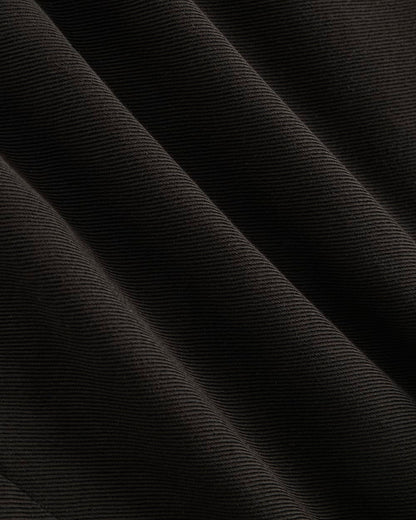 Relaxed Knit Utility Shirt | Black