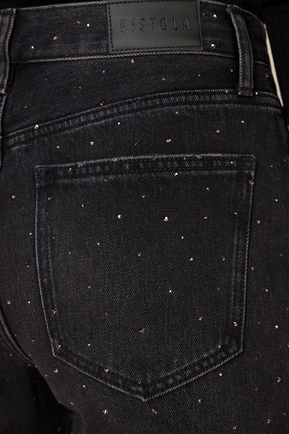 Lexi Sparkle Barrel Jean