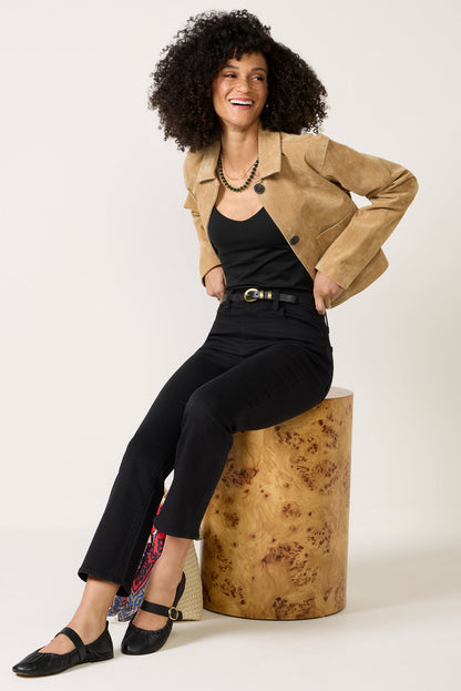 Lennon Crop Bootcut Jean