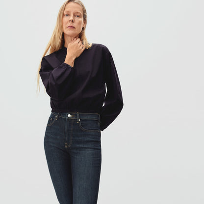 The Authentic Stretch High-Rise Skinny | Deep Indigo | 30.5" Inseam