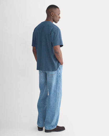Archive Standard-Fit Cotton Crew | Midnight Navy