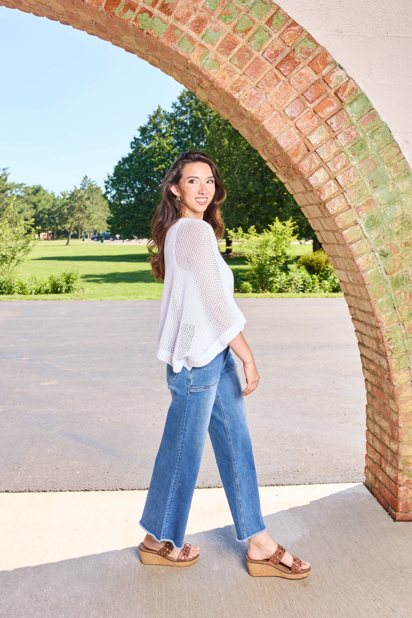 Women's Poncho Style Sweater