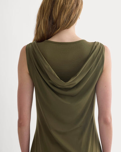 Cowl Neck Mini Dress | Beech