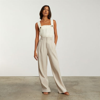 The Apron Linen Tank | Canvas