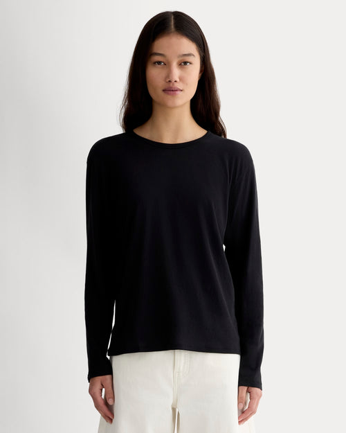 The Air Long-Sleeve Tee | Black
