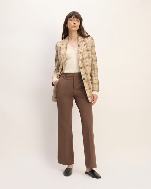 The Bi-Stretch Flare Pant | Cocoa