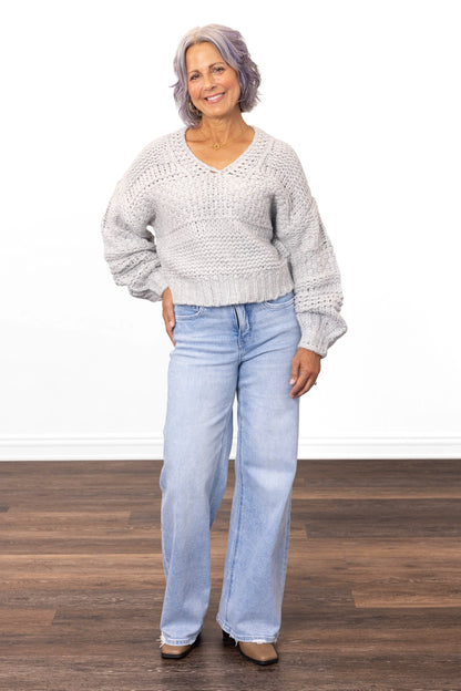 ALB Custom Women's Oversized Chunky Knit Sweater