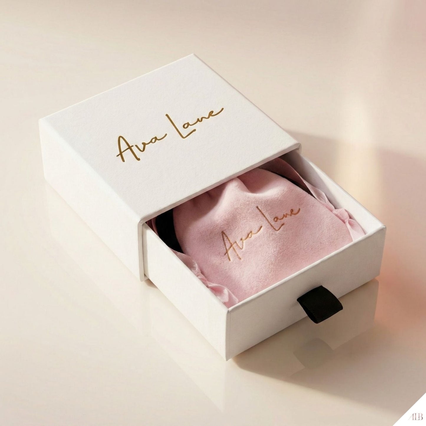 ALB Custom Gold Baroque Pearl Drop Y-Necklace