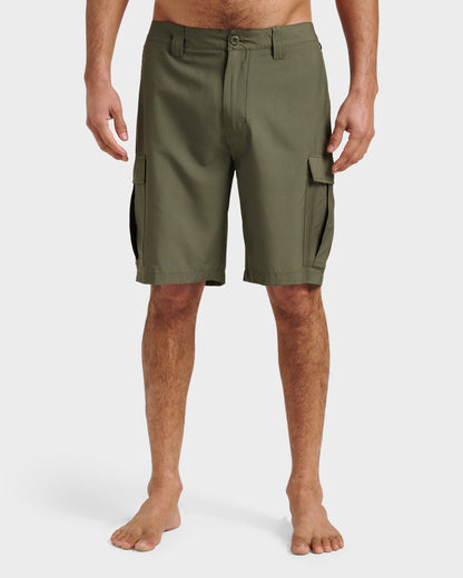Union Amphibian Cargo 20" Hybrid Short - Grape Leaf