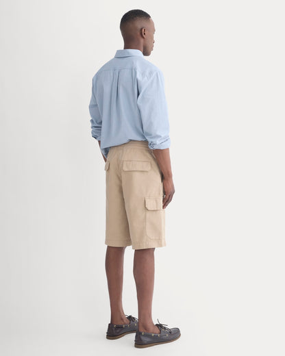Pull-On Cargo Short | Trench Coat Khaki