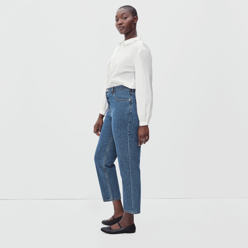 The '90s Cheeky Hourglass Jean | Medium Blue Wash | 26.5" Inseam