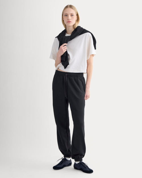 Lightweight Terry Jogger | Black