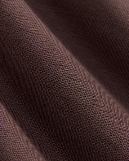Luxe Fleece Track Pant | Dark Chocolate