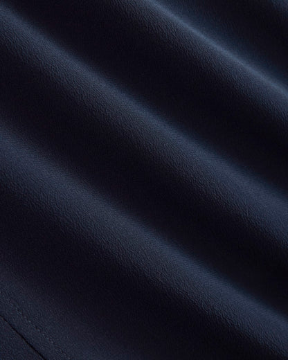Dolman Top in Washable Silk | Navy