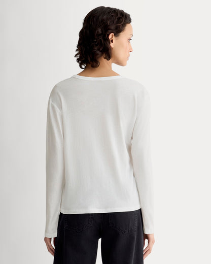The Air Long-Sleeve Tee | White