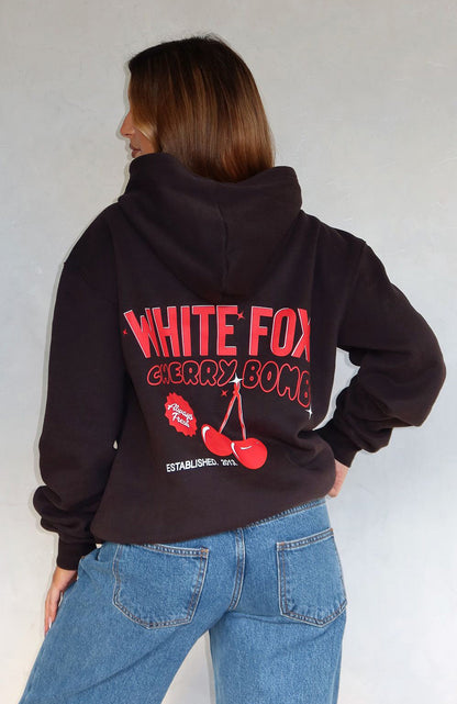 Don't Waste Time Hoodie Charcoal
